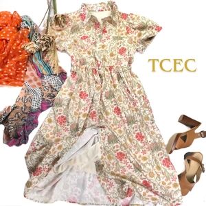 Floral Button-Up Dress